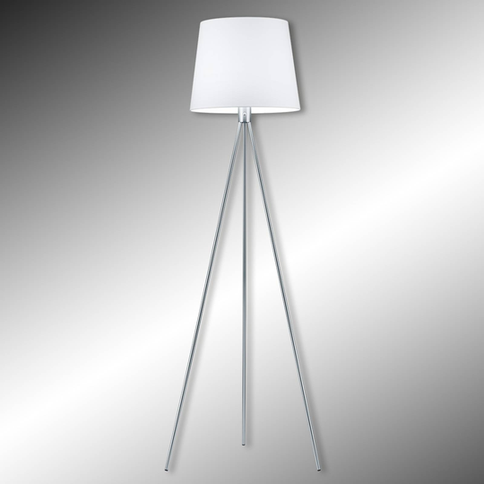 Trebent golvlampa Pico, krom