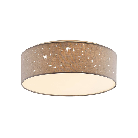 Lindby Ellamina LED-taklampa, 40 cm, ljusgrå