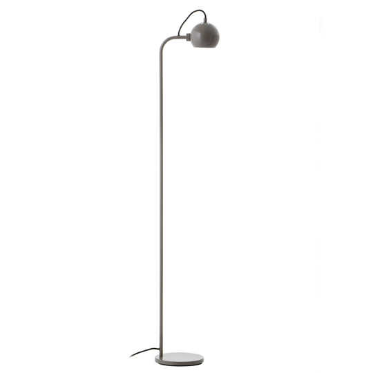 FRANDSEN Ball Single golvlampa, mörkgrå