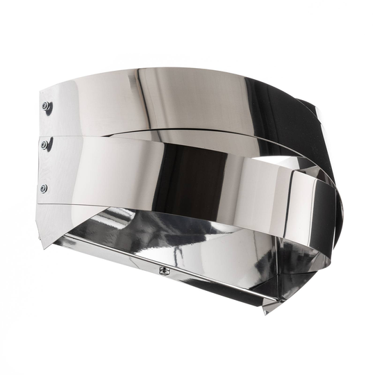 Vägglampa Tornado krom-nickel