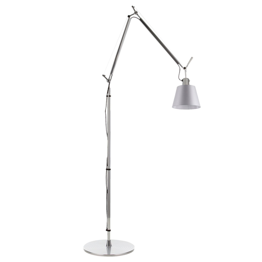 Artemide Tolomeo Basculante Golvlampa Satin