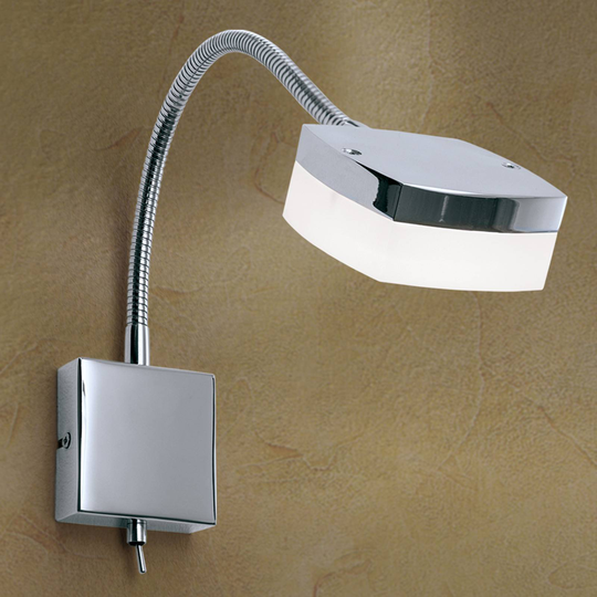 LED-vägglampan Narek med svanhals