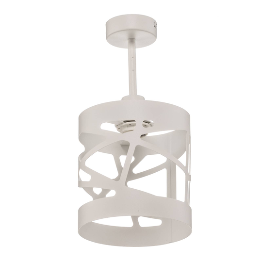 Taklampa Modul Frez Ø 17,5 cm, vit