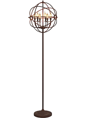 Gyro golvlampa - Antique rust