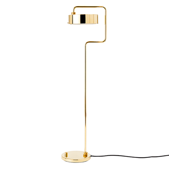 Made By Hand Petite Machine Golvlampa 01 Mässing