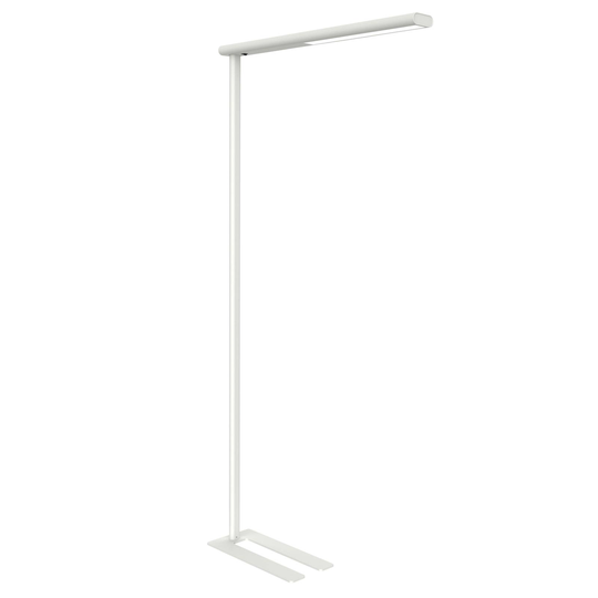 LED-golvlampa till kontor MAULjet, vit