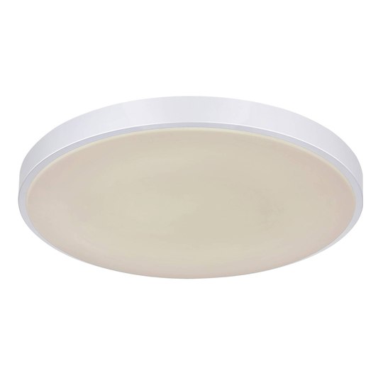 LED-taklampa Sonny, silver, CCT, Ø 41 cm