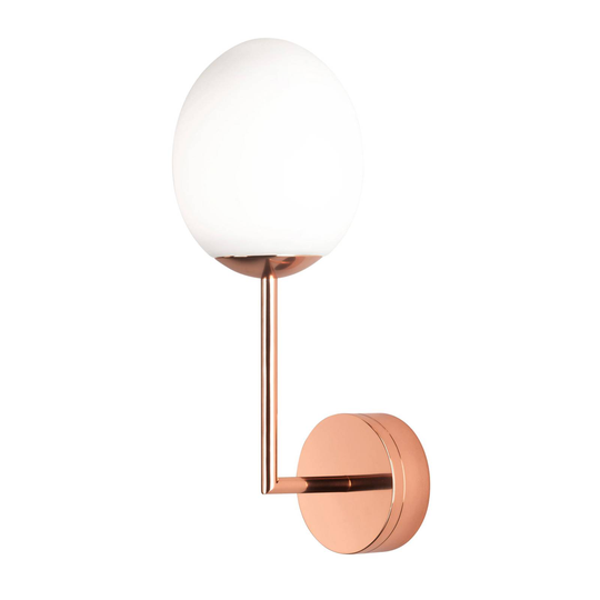 Astro Kiwi LED-vägglampa, koppar polerad