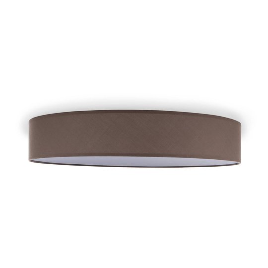 Taklampa Mia, brun, Ø 60 cm