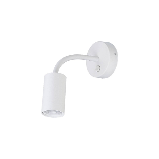 Vägglampa Eye Flex S, vit