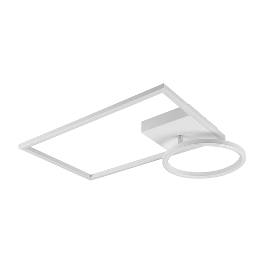 LED-taklampa Verso, dimbar, 4 000 K, vit