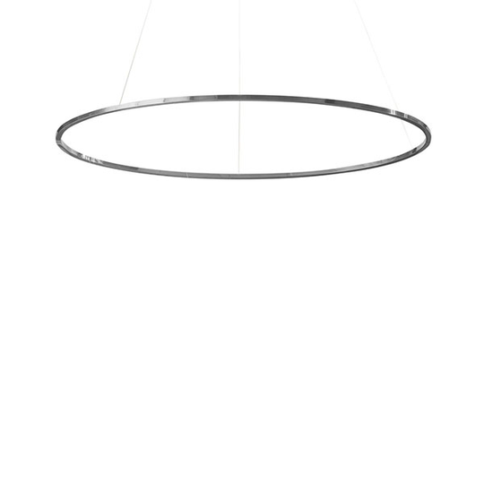 Nemo Ellisse Major Taklampa Fodrad Polerad Aluminium/ Vit Uplight 2700k