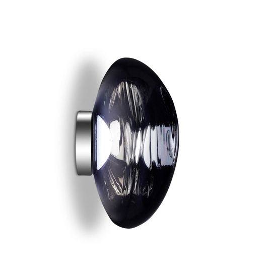 Tom Dixon Melt Surface Vägg/Taklampa LED Rökfärgad Stor