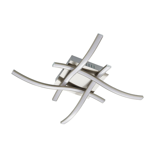 ELC Agostina LED-taklampa, nickel