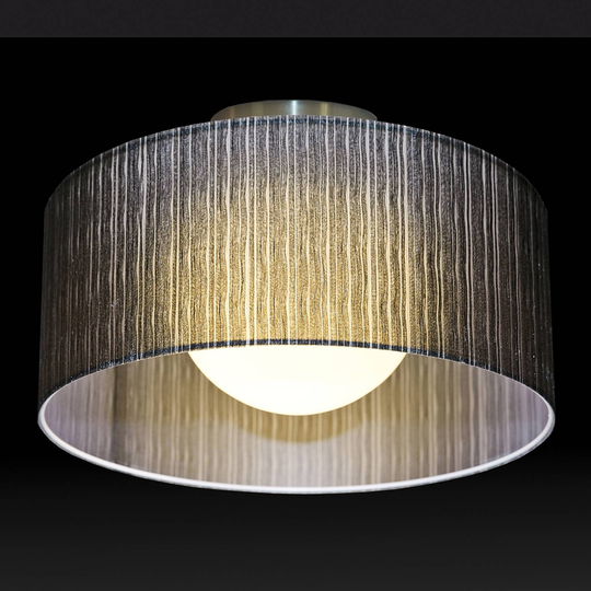 Exklusiv taklampa Ganzo 90 cm svart