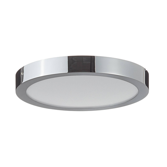 EGLO connect Fueva-C taklampa rund 30 cm krom