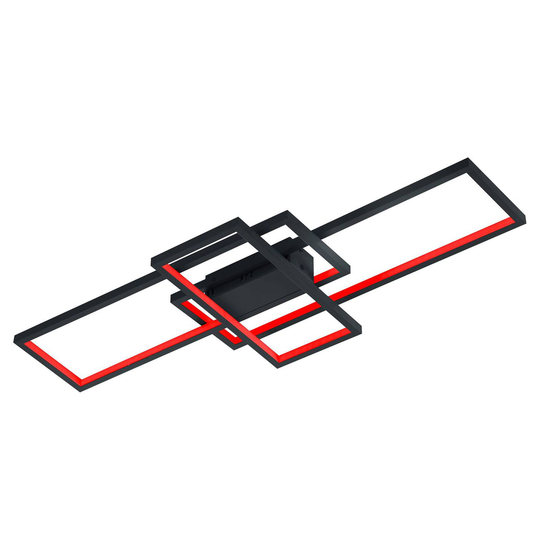 Trio WiZ Thiago LED-taklampa 104 cm, antracit
