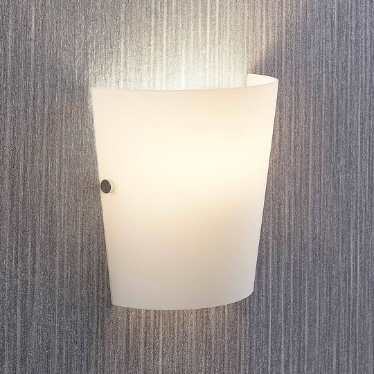 Glasvägglampa Calpurnia
