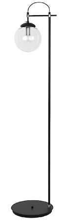 Perla 1 Golvlampa Glas/silver/svart