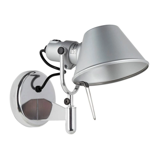 Tolomeo Micro Faretto Vägglampa, Utan inbyggd On-off knapp