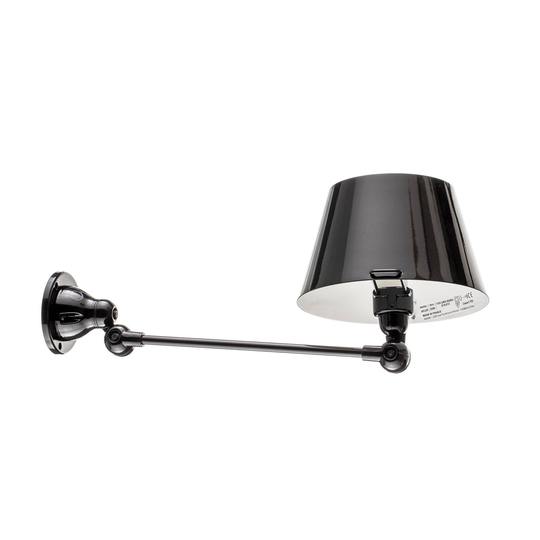 Jieldé Aicler AID301 vägglampa ledad arm svart