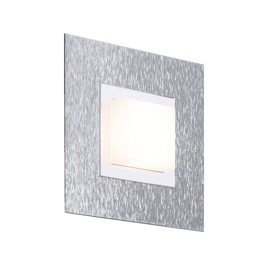 GROSSMANN Basic vägglampa, 1 lampa, aluminium