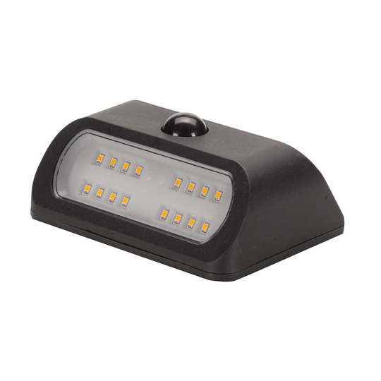 LED-solcellsvägglampa Sentinal med sensor 2-pack