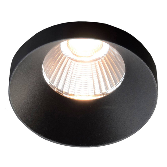 GF design Owi inbyggnadslampa IP54 svart 3 000 K