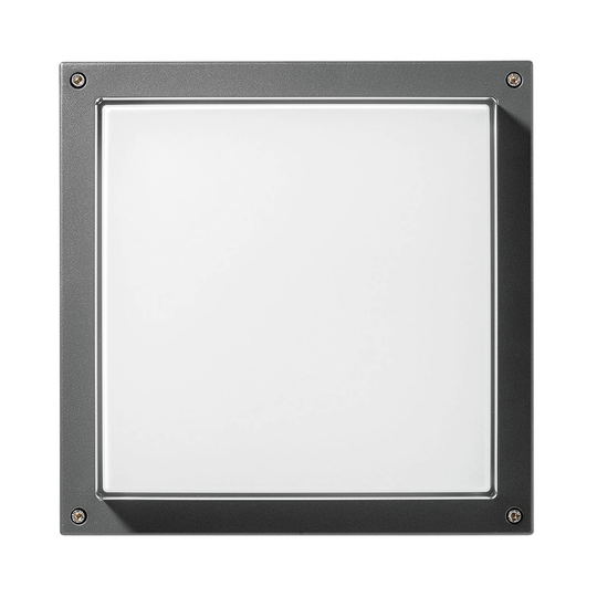 Vägglampa Bliz Square 40 3 000 K antracit dimbar