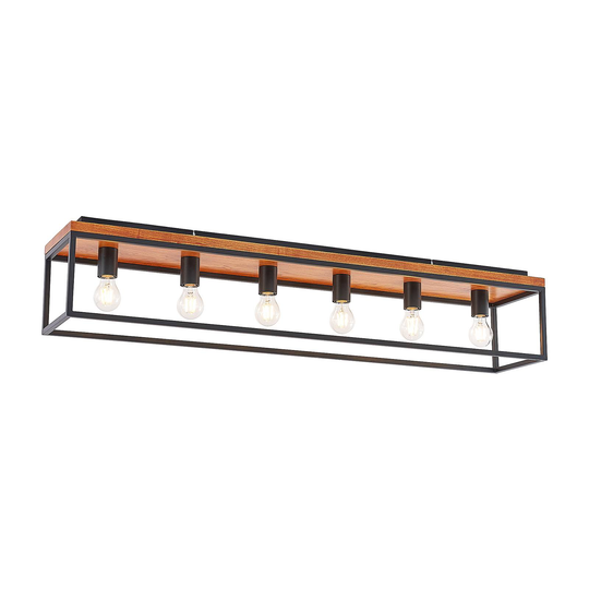 Lindby Miravi taklampa, 6 lampor