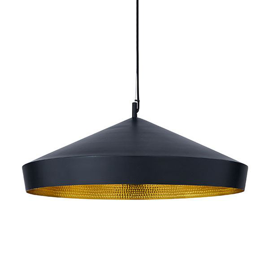 Tom Dixon Beat Taklampa Flat Svart