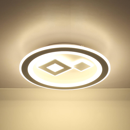 LED-taklampa Valeria, CCT-funktion, rund