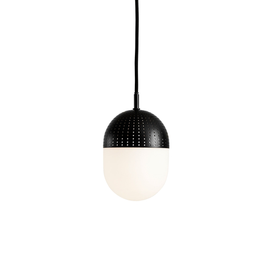 Woud Dot Taklampa Between Svart/ Opal