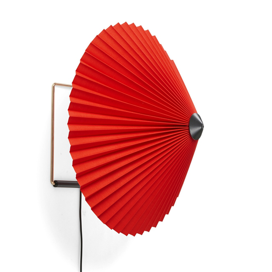 HAY Matin Ø38 Vägglampa Röd