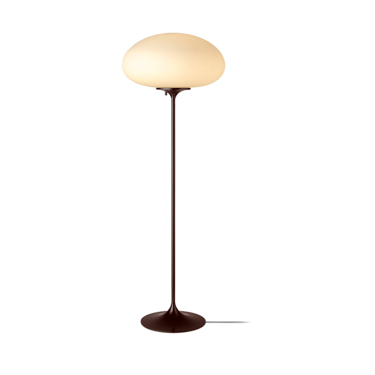 GUBI Stemlite golvlampa, svart-röd, 110 cm