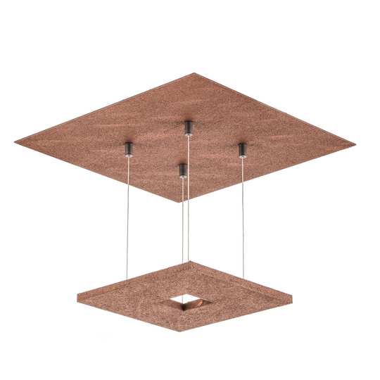 Escale Zen - rostfärgad LED-taklampa