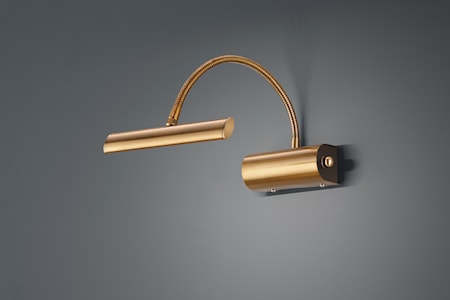 Curtis LED Vägglampa Antik mässing