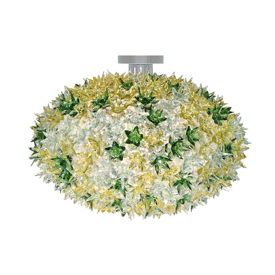 Kartell Bloom C1 LED-taklampa G9, mynta
