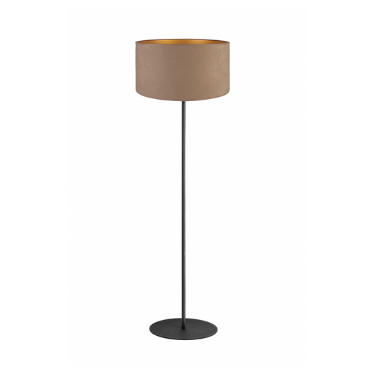 Golvlampa Golden Roller beige/guld