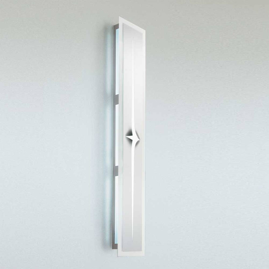 Kreativ vägglampa CROSS 8195 grå-vit