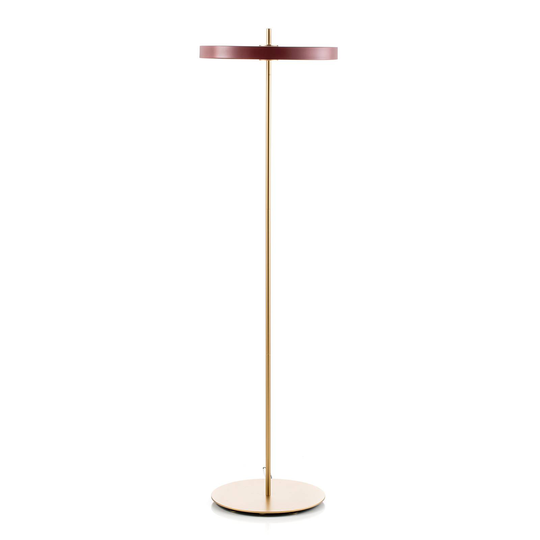 UMAGE Asteria Floor LED-golvlampa rubinröd