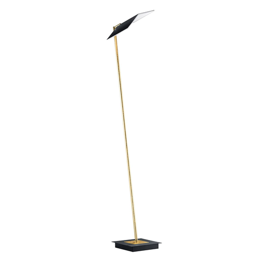 BANKAMP Book LED-golvlampa CCT ZigBee bladguld