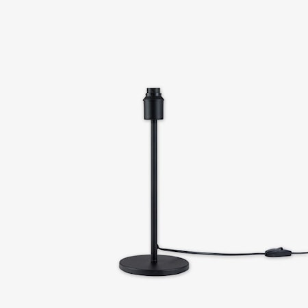 Lampfot Bord 36x14 cm Metall Svart