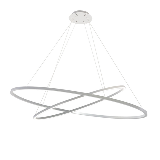 Nemo Ellisse Double Taklampa Vit 2700K