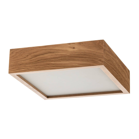 Taklampa Quatro DR med träram, 30,5 cm