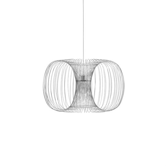 Normann Copenhagen Coil Taklampa Stål Ø76