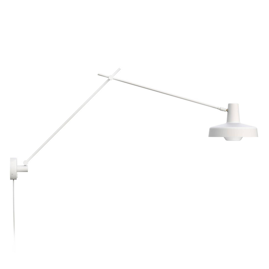 GRUPA Arigato vägglampa 1 lampa 110cm Ø 23 cm vit