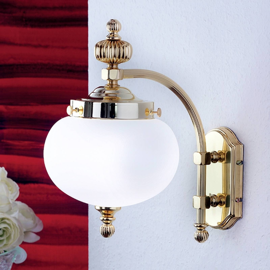 Fantastiskt vacker vägglampa DELIA, 1-arm