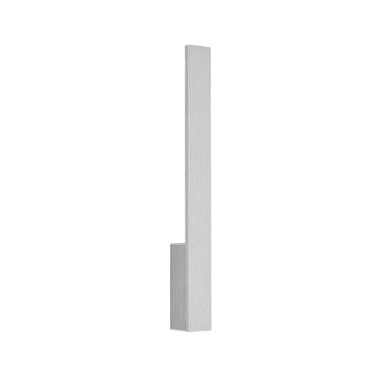 Arcchio Thiago LED-vägglampa, borstat aluminium