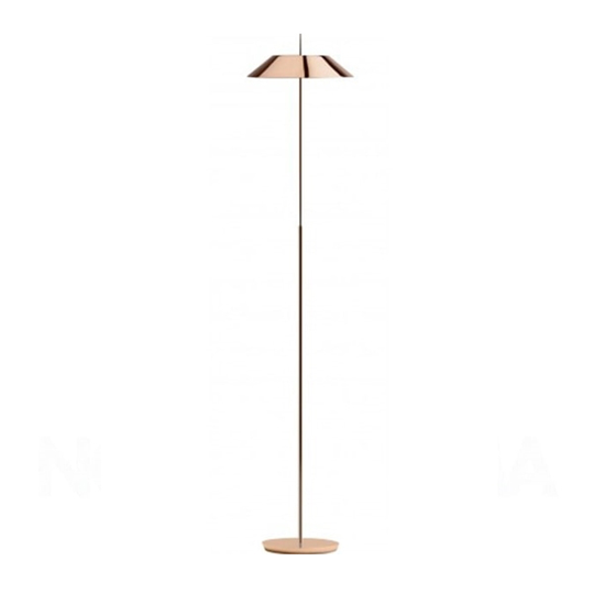 Vibia Mayfair Golvlampa Blank Koppar
